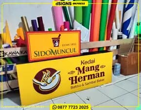 Produsen (0877-7723-2025) Reklame Toko Neon Box & Huruf Timbul Termurah