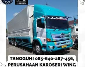 Tangguh, Perusahaan Karoseri Wing Box Semarang Kendal