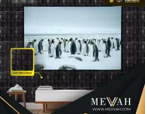 (Mevvah) Wall Panel Decoration 3d Pvc Kamar Tidur Black Di Palu