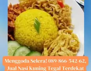 Menggoda Selera, Jual Nasi Kuning Tegal Terdekat Balamoa Pangkah Slawi Adiwerna Kabupaten Kota