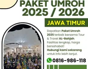 Travel Umroh Plus Turki 2025 Dampit Malang Al Bahjah