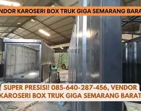 Truk Juara! Vendor Karoseri Box Truk Giga Semarang Barat
