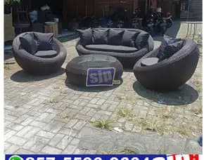 Sofa Rotan Sintetis Outdoor, Sofa Rotan Sintetis Bigsize Semarang