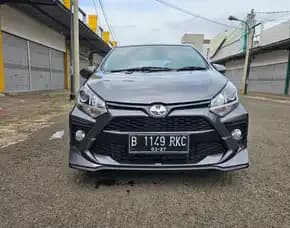 2022 Toyota Agya Silver Metalic