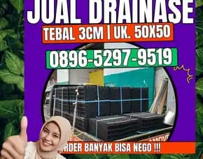 0896-5297-9519 (Wa), Jual Drainase Rumput Sintetis Palembang Bulang Tengah Suku Ulu