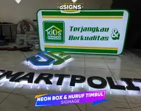 Jasa Reklame Neon Box Huruf Timbul Jakarta - Dayatama Advertising