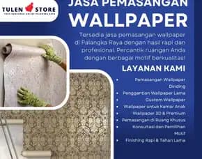 Jasa Pemasangan Wallpaper Palangka Raya