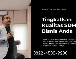 Trainer Sales Jakarta Selatan, Terpercaya & Solutif, Dian Saputra