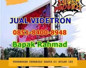 Wea (08x51 84oo 89x48) Tender Videotron Transparan Di Pontianak