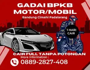 Gadai Bp Kb Motor Mobil Bandung