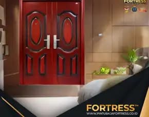 (Fortress) Pintu Rumah Baja Kupu Tarung Di Palu