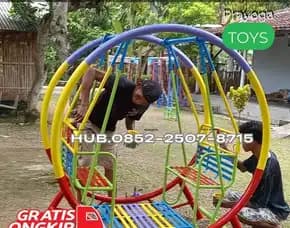 Contoh Ayunan Besi Minimalis Dan Mainan Tk Kec Ngrambe Ngawi