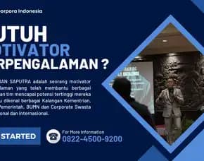 Trainer Motivator Klaten, Terpercaya & Solutif, Dian Saputra