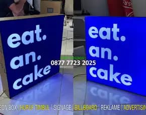 Jasa Neon Box Akrilik Harga Terjangkau