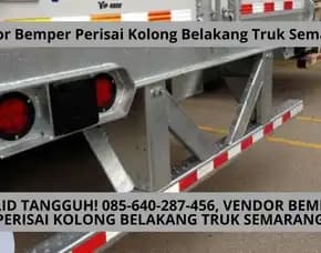 Solid Tangguh, Vendor Bemper Perisai Kolong Belakang Truk Semarang