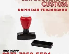 Produksi Stempel Custom