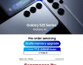 Segampang Itu Kredit Samsung S25 12 512gb, Dapatkan Promo Bunga 0% & Bebas 2x Cicilan