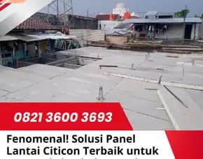 Mengesankan 0821  3600 3693 Jual Panel Lantai Citicon Jawa Tengah