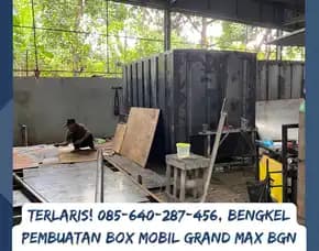 Terlaris, Bengkel Pembuatan Box Mobil Grand Max Bgn Badan Gizi Nasional Semarang Jepara