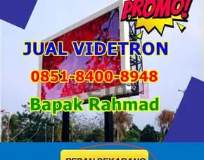 Wea (08x51 84oo 89x48) Jual Videotron Vertikal Di Pinrang