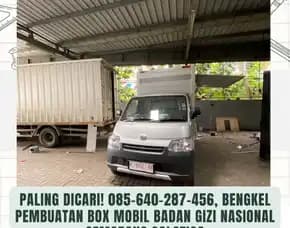 Paling Dicari, Bengkel Pembuatan Box Mobil Badan Gizi Nasional Semarang Salatiga
