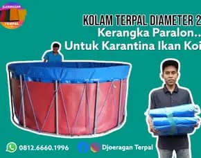 Tahan Lama ! Call 0812-6660-1996 Toko Terpal Ikan Lele Samboja Samarinda
