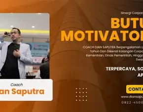 Pembicara Leadership Purbalingga, Terpercaya & Solutif, Dian Saputra