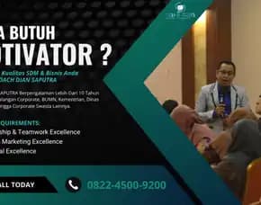 Motivator Kediri, Terpercaya & Solutif, Dian Saputra