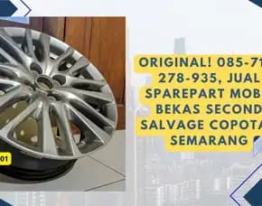 Terjangkau! , Jual Sparepart Mobil Bekas Velg Mazda 2 R16 Semarang