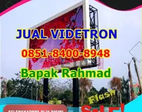 Wea (08x51 84oo 89x48) Tender Videotron Transparan Di Malaka