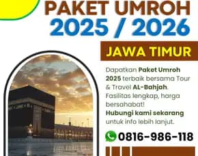 Paket Umroh Reguler 2025 Pakisaji Malang Al Bahjah