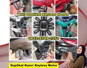 0812-9749-1551(Wa), Buat Duplikat Kunci Murah Pcx Adv Vario Scoopy Palasah Majalengka