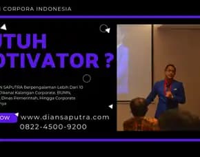 Trainer Dari Blitar, Terpercaya & Solutif, Dian Saputra