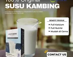 Jual Susu Kambing Murni Terdekat Mojokerto,Murah & Bpom, Pt. Etsa Bregas Makmur