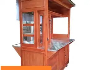 Produsen Pabrik Toko Grosir Gerobak (Model Gerobak Ayam Geprek) Bahan Kayu Dan Besi Murah Terdekat Jakarta