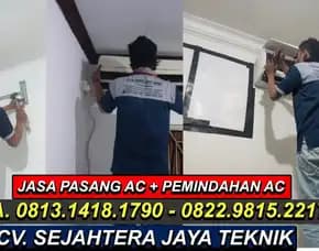 Jasa Service Ac Cipayung Promo Cuci Ac 45 Ribu, Ciputat, Kota Tanggerang Selatan Terdekat - Cv. Sejahtera Jaya Teknik