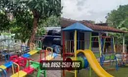 Contoh Ayunan Besi Dewasa Dan Perosotan Custom  Kec Karangpawitan Garut