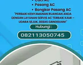 Jasa Service Ac & Cuci Ac Pekalongan - 082113050745