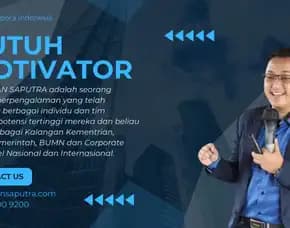 Pembicara Motivator Palangkaraya, Terpercaya & Solutif, Dian Saputra