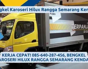 Kerja Cepat, Bengkel Karoseri Hilux Rangga Semarang Kendal