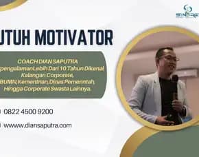 Motivator Malang, Terpercaya & Solutif, Dian Saputra