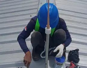 Penangkal Petir Konvensional Dan Radius Di Cileungsi Bogor...
