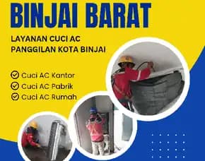 Teknisi Cuci Ac Binjai Barat 0823. 6662. 3838