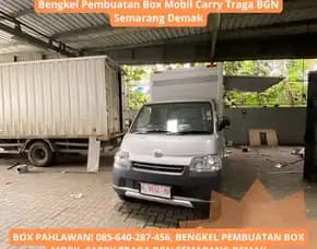 Armada Sosial, Bengkel Pembuatan Box Mobil Carry Traga Bgn Semarang Demak