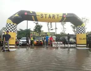 Jual Balon Gate Start Finish Lebak. Hub. 081212020918