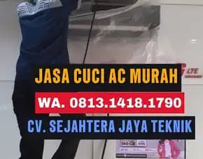 Jasa Service Ac Poris Gaga, Promo Cuci Ac 45 Ribu, Batuceper, Kota Tanggerang Terdekat - Cv. Sejahtera Jaya Teknik