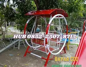 Contoh Ayunan Besi Dewasa Dan Perosotan Custom  Kec Cigeulis Pandeglang