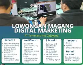 Lowongan Tempat Prakerin Smk Jurusan Informatika Digital Marketing Malang Dampit Graha Agung