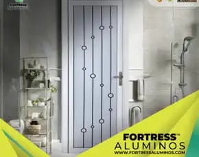 (Aluminos) Pintu Kamar Mandi Kaca Aluminium Di Palu