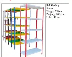 Rak Toko Supermarket Jambi 0812-7135-9277 Pt Raffa Jaya Truss